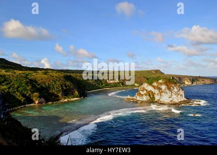 Eines der beliebtesten Ferienziele auf Saipan, Nördliche Marianen Stockfoto