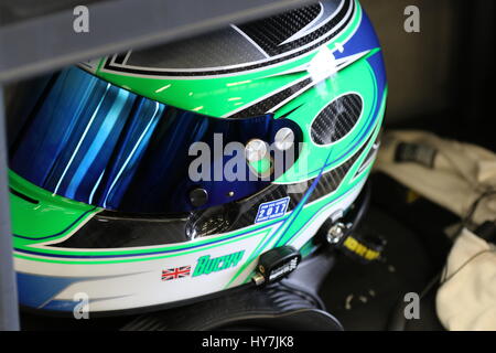 Tag des Rennens für den Hankook 24H Tourenwagen Ausdauer in Silverstone Stockfoto