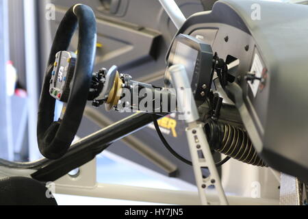 Tag des Rennens für den Hankook 24H Tourenwagen Ausdauer in Silverstone Stockfoto