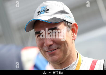 Tag des Rennens für den Hankook 24H Tourenwagen Ausdauer in Silverstone Stockfoto