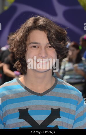 Culver City, Ca. 1. April 2017. Rio Mangini bei der Premiere von Sony Pictures "Schlümpfe: The Lost Village" am ArcLight Kinos am 1. April 2017 in Culver City, Kalifornien. Bildnachweis: David Edwards/Medien Punch/Alamy Live-Nachrichten Stockfoto