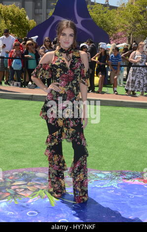 Culver City, Ca. 1. April 2017. Lilimar bei der Premiere von Sony Pictures "Schlümpfe: The Lost Village" am ArcLight Kinos am 1. April 2017 in Culver City, Kalifornien. Bildnachweis: David Edwards/Medien Punch/Alamy Live-Nachrichten Stockfoto