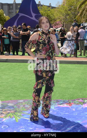 Culver City, Ca. 1. April 2017. Lilimar bei der Premiere von Sony Pictures "Schlümpfe: The Lost Village" am ArcLight Kinos am 1. April 2017 in Culver City, Kalifornien. Bildnachweis: David Edwards/Medien Punch/Alamy Live-Nachrichten Stockfoto