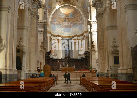 Dom, Domplatz, Catania, Sizilien, Italien, Dom, Sizilien, Italien Stockfoto