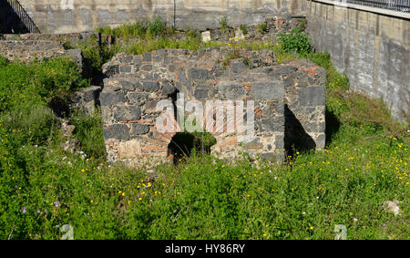 Terme Romane, Piazza Dante, Catania, Sizilien, Italien, Terme Romane, Sizilien, Italien Stockfoto