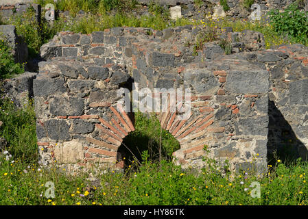 Terme Romane, Piazza Dante, Catania, Sizilien, Italien, Terme Romane, Sizilien, Italien Stockfoto