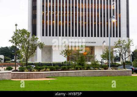 Richmond, Virginia.  Federal Reserve Bank of Richmond. Stockfoto