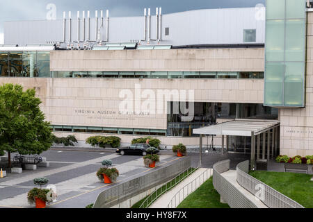 Richmond, Virginia.  Virginia Museum of Fine Arts, McGlothlin Flügel. Stockfoto