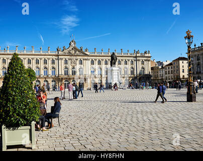 Frankreich, Lothringen, Meurthe et Moselle, Nancy, dem Stanislas-Platz. Stockfoto