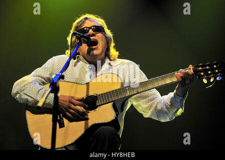 Puerto Rican Sänger und virtuoser Gitarrist, JoséFeliciano, José Feliciano (geb. 10. September 1945) ist ein Puerto Rican virtuoser Gitarrist, Sänger Stockfoto