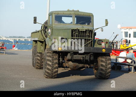 Sowjetische Militär-LKW Stockfoto