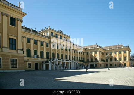 Schloss Schönbrunn, Vienna. Stockfoto