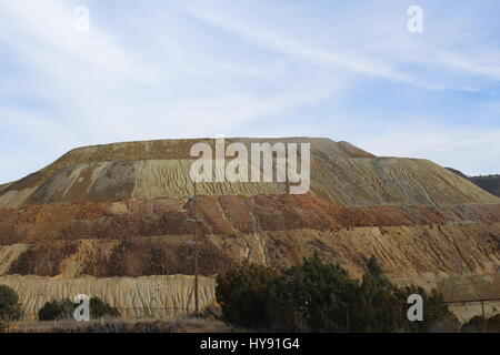 Tagebau Kupfermine, Santa Rita NM USA Stockfoto