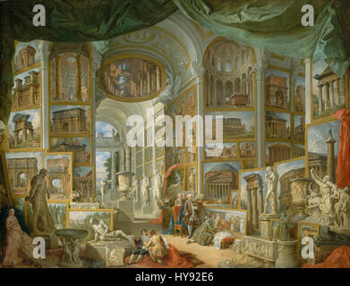 Antiken Rom von Giovanni Paolo Panini Stockfoto