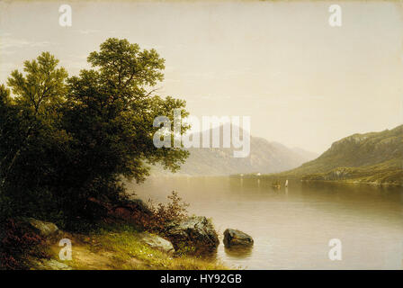 Lake George von John William Casilear Stockfoto