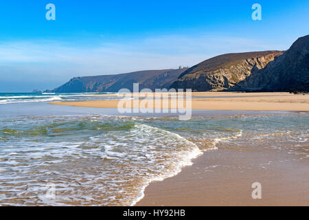 Porthtowan Strand in Cornwall, England, uk Stockfoto