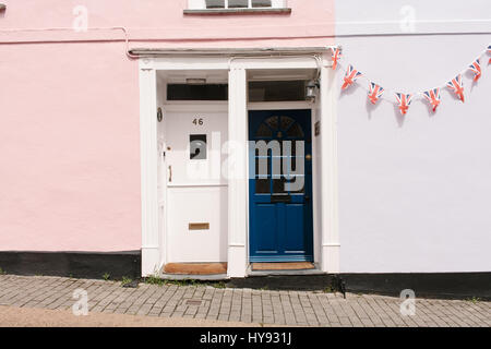 Zwei Eingänge in Padstow, Cornwall. Stockfoto