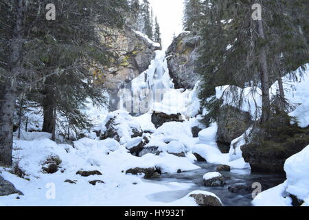 Sångbäcksfallet, Storhogna, Härjedalen, Schweden Stockfoto