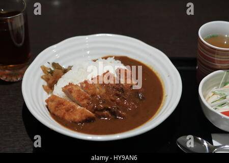 Katsu Hühnercurry in Tokio, Japan Stockfoto