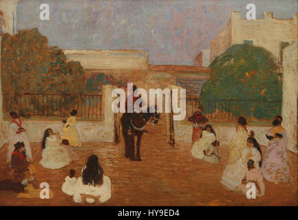 Pedro Figari El Gaucho Candioti Google Art Project Stockfoto