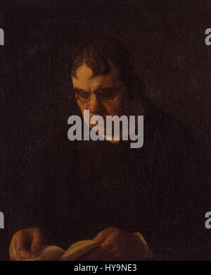 William Huntington war ein englischer Prediger und Autor, der für seine Schriften im späten 18. Und frühen 19. Jahrhundert bekannt war. Seine Werke waren einflussreich in religiösen Kreisen, und sein Porträt ist in der National Portrait Gallery zu finden, was seinen bedeutenden Einfluss auf das britische religiöse Denken repräsentiert. Stockfoto