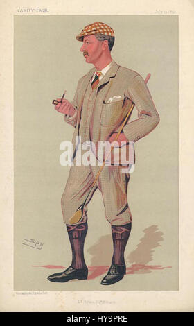 Horace Gordon Hutchinson, Vanity Fair, 1890-07-19 Stockfoto