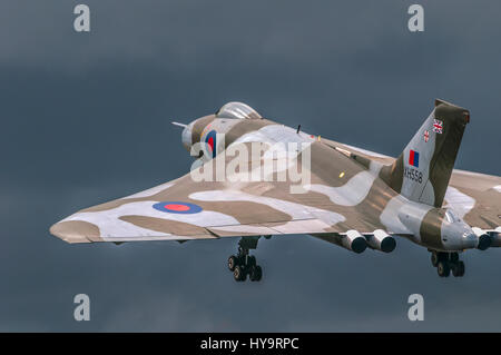 AVRO Vulcan XH355 - Vulcan in den Himmel Stockfoto