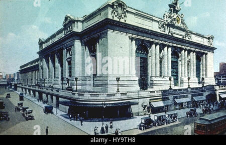 Grand Central Terminal außen 42nd St im Park Ave New York City Stockfoto