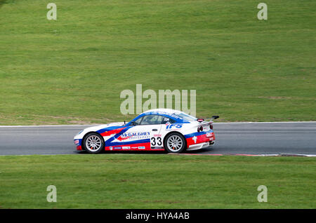 Simpson Produkte Ginetta Junior Meisterschaft, Marken Luke, 04.02.2007 Kent England Stockfoto