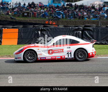 Simpson Produkte Ginetta Junior Meisterschaft, Marken Luke, 04.02.2007 Kent England Stockfoto