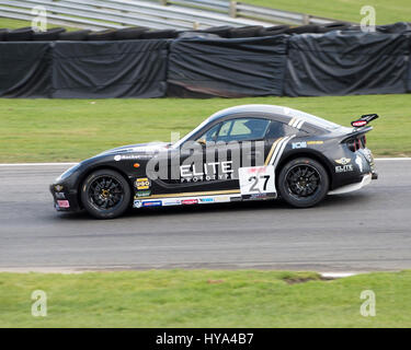 Simpson Produkte Ginetta Junior Meisterschaft, Marken Luke, 04.02.2007 Kent England Stockfoto