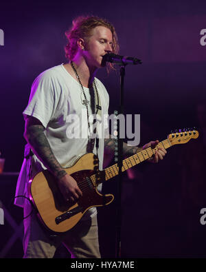 Fort Lauderdale, FL, USA. 2. April 2017. Wir Könige führt auf Revolution am 2. April 2017 in Fort Lauderdale, Florida. Bildnachweis: Mpi04/Medien Punch/Alamy Live-Nachrichten Stockfoto