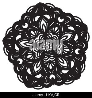 Abstrakte Mandala design Stock Vektor