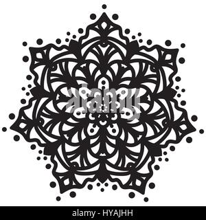 Abstrakte Mandala design Stock Vektor
