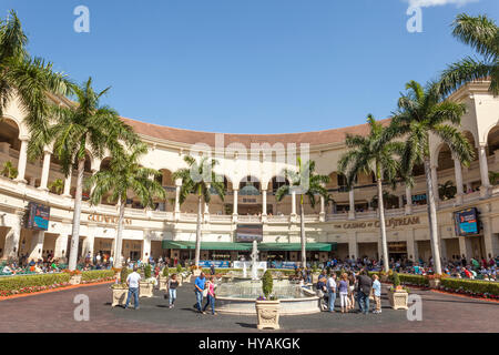 HALLANDALE BEACH, USA - 11. März 2017: Gulfstream Park und Casino in Hallandale Beach, Florida, Vereinigte Staaten Stockfoto