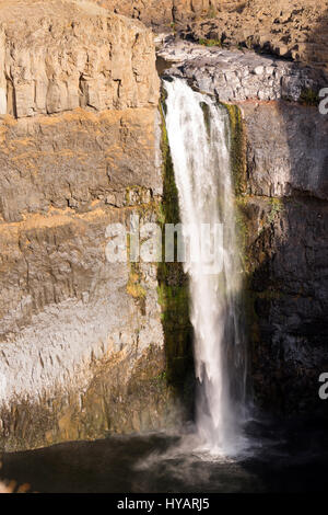 Palouse River fällt über Klippen einen Wasserfall mit dem gleichen Namen erstellen Stockfoto