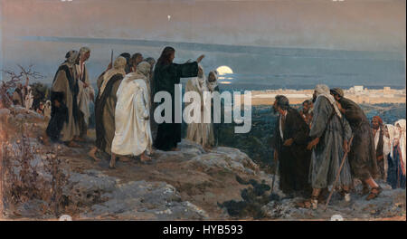 Enrique Simonet Flevit super Illam 1892 Stockfoto