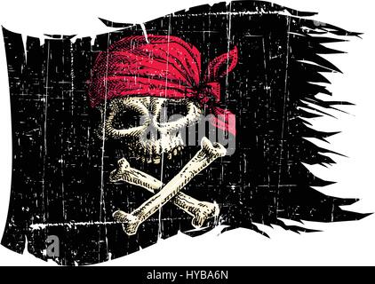 Pirate. Vector Illustration. Stock Vektor