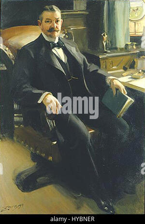 Henry Clay Pierce von Anders Zorn, 1899 Stockfoto