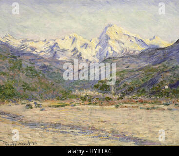 Claude Monet das Tal der Nervia Stockfoto