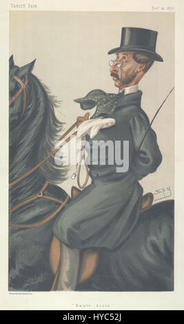 Mateus trauern, Vanity Fair, 1877-12-22 Stockfoto