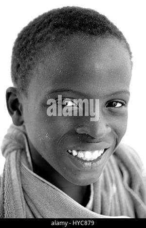 afrikanische Kinder Porträt, Watamu, Kenia, Afrika Stockfoto