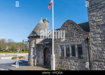 Castletown Polizeistation, Isle of man. entworfen von Baillie Scott & Baujahr 1901. Stockfoto