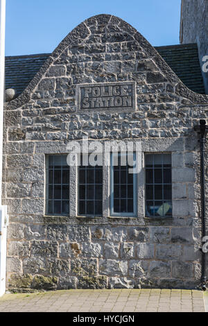 Castletown Polizeistation, Isle of man. entworfen von Baillie Scott & Baujahr 1901. Stockfoto