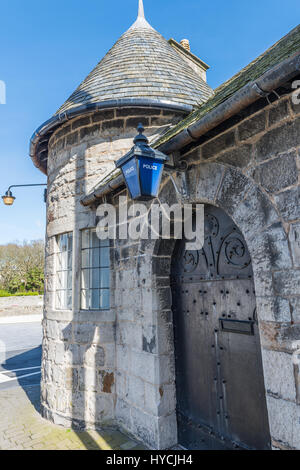 Castletown Polizeistation, Isle of man. entworfen von Baillie Scott & Baujahr 1901. Stockfoto