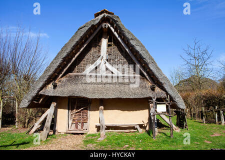 Mittelalterliches Dorf, Bokerode, Fürstenberg, Deutschland Stockfoto