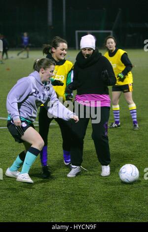 QUB InterSports Nacht. Foto/Paul McErlane. Stockfoto