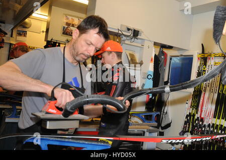 Lahti2017 FIS Nordischen Ski-Weltmeisterschaften in Lahti, Finnland mit: Atmosphäre wo: Lahti, Finnland wenn: 1. März 2017 Stockfoto