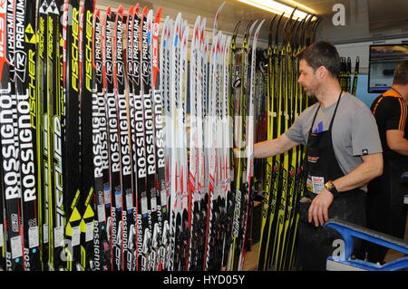 Lahti2017 FIS Nordischen Ski-Weltmeisterschaften in Lahti, Finnland mit: Atmosphäre wo: Lahti, Finnland wenn: 1. März 2017 Stockfoto
