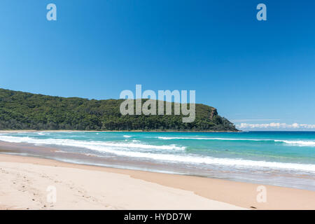 Sonnenaufgang am Strand von New South Wales, Australien Stockfoto